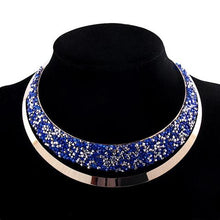 Load image into Gallery viewer, Crystal Choker Necklace
