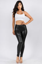 Load image into Gallery viewer, PU LEATER MOTO LEGGINGS