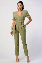 Load image into Gallery viewer, TWO PIECE PANT SET