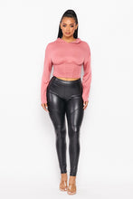 Load image into Gallery viewer, PU LEATER MOTO LEGGINGS