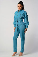 Load image into Gallery viewer, LONG SLEEVE JUMPSUIT