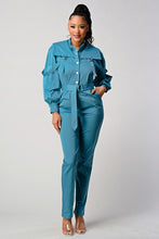 Load image into Gallery viewer, LONG SLEEVE JUMPSUIT