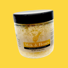 Load image into Gallery viewer, Milk &amp; Honey Bath Salt / Mineral Soak  4.6 oz.