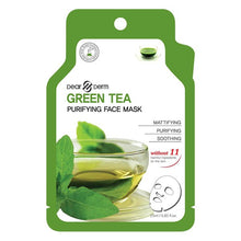 Load image into Gallery viewer, 10 Pack Green Tea Age Eraser Face Mask Pack Sheet