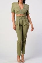 Load image into Gallery viewer, TWO PIECE PANT SET