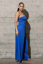 Load image into Gallery viewer, WIDE LEG , ONE SHOULDER JUMPSUIT