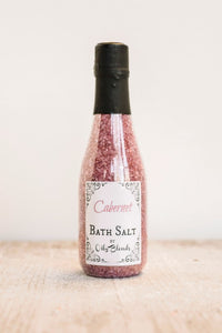 Wine Scented Bath Salt Sampler Set of 6