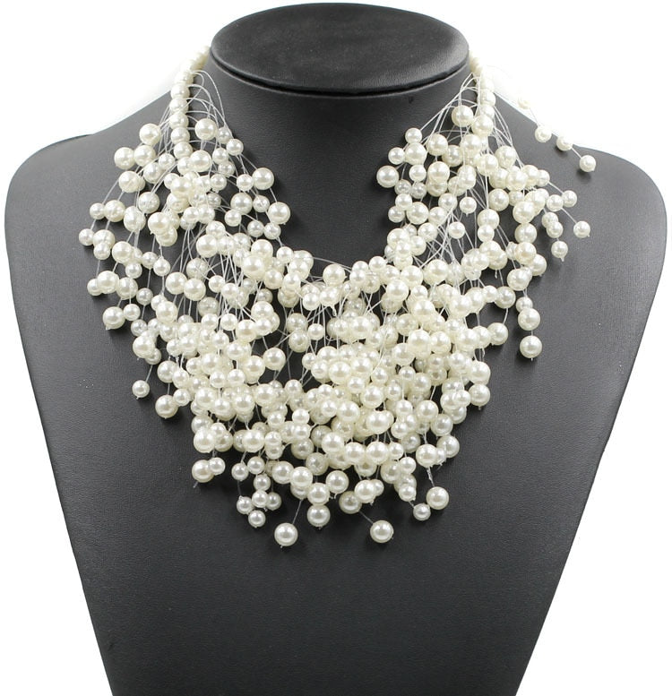Pearl Explosion Necklace