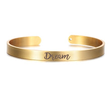 Load image into Gallery viewer, Engraved Inspirational Bracelet