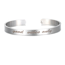 Load image into Gallery viewer, Engraved Inspirational Bracelet