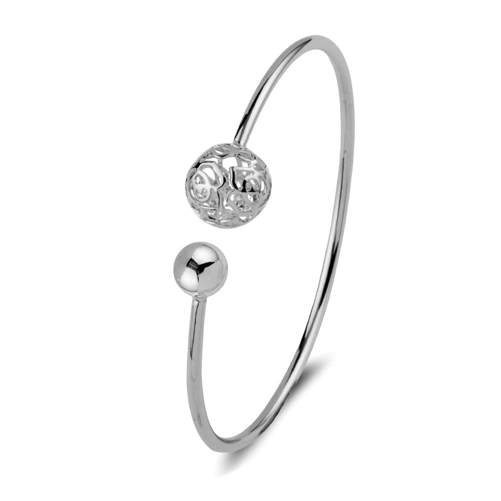 Flower Ball Bangle