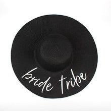 Load image into Gallery viewer, Bride Tribe Beach Wedding Floppy Sun Hat