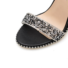 Load image into Gallery viewer, Crystal Glitter High Heels