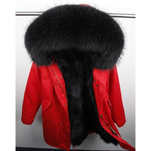 Load image into Gallery viewer, Fur Coat Parka
