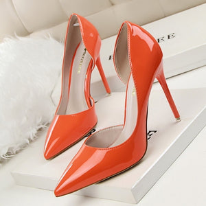 Patent Leather High Heels