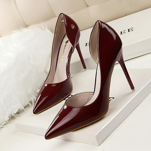 Patent Leather High Heels