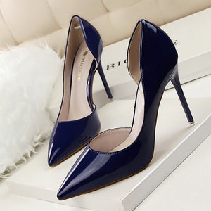 Patent Leather High Heels