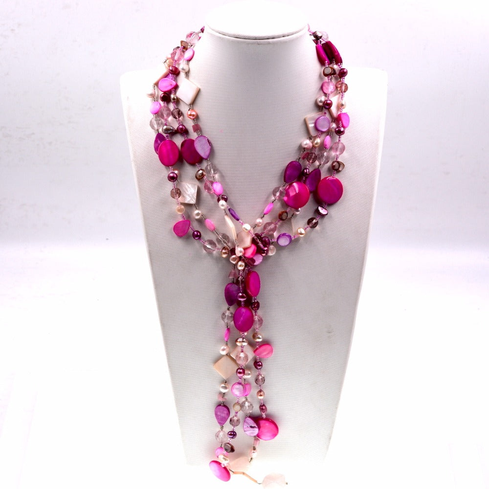 Freshwater Seed Bead Necklace